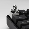 ảnh keycap bạc old priest keycap, nút bàn phím bạc, nút esc, artisan keycap, keycap kim loại, cherry keycap, custom keycap 6