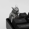 ảnh keycap bạc werewolf premium keycap, nút bàn phím bạc, nút esc, artisan keycap, keycap kim loại, cherry keycap, custom keycap 6