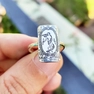 ảnh nhẫn bạc tarot silver ring, nhẫn bạc tarot 1